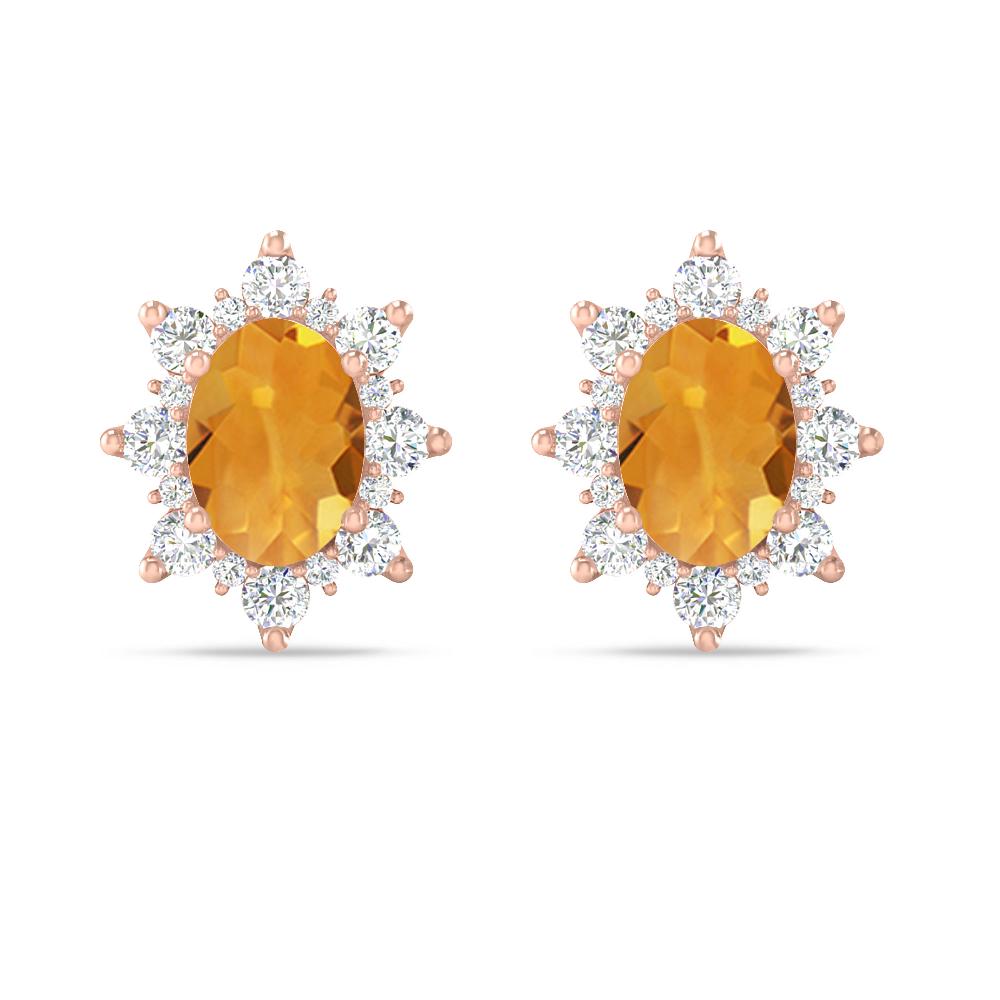 Rose Gold - Citrine