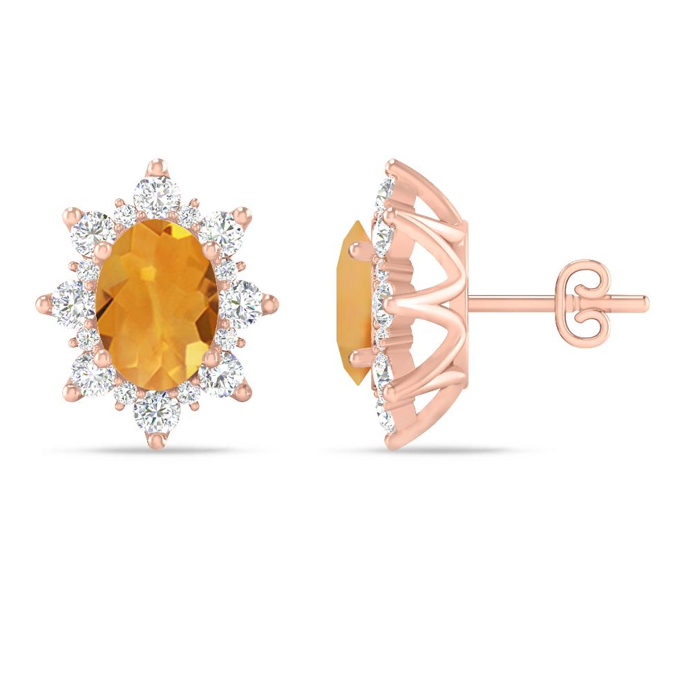 Rose Gold - Citrine