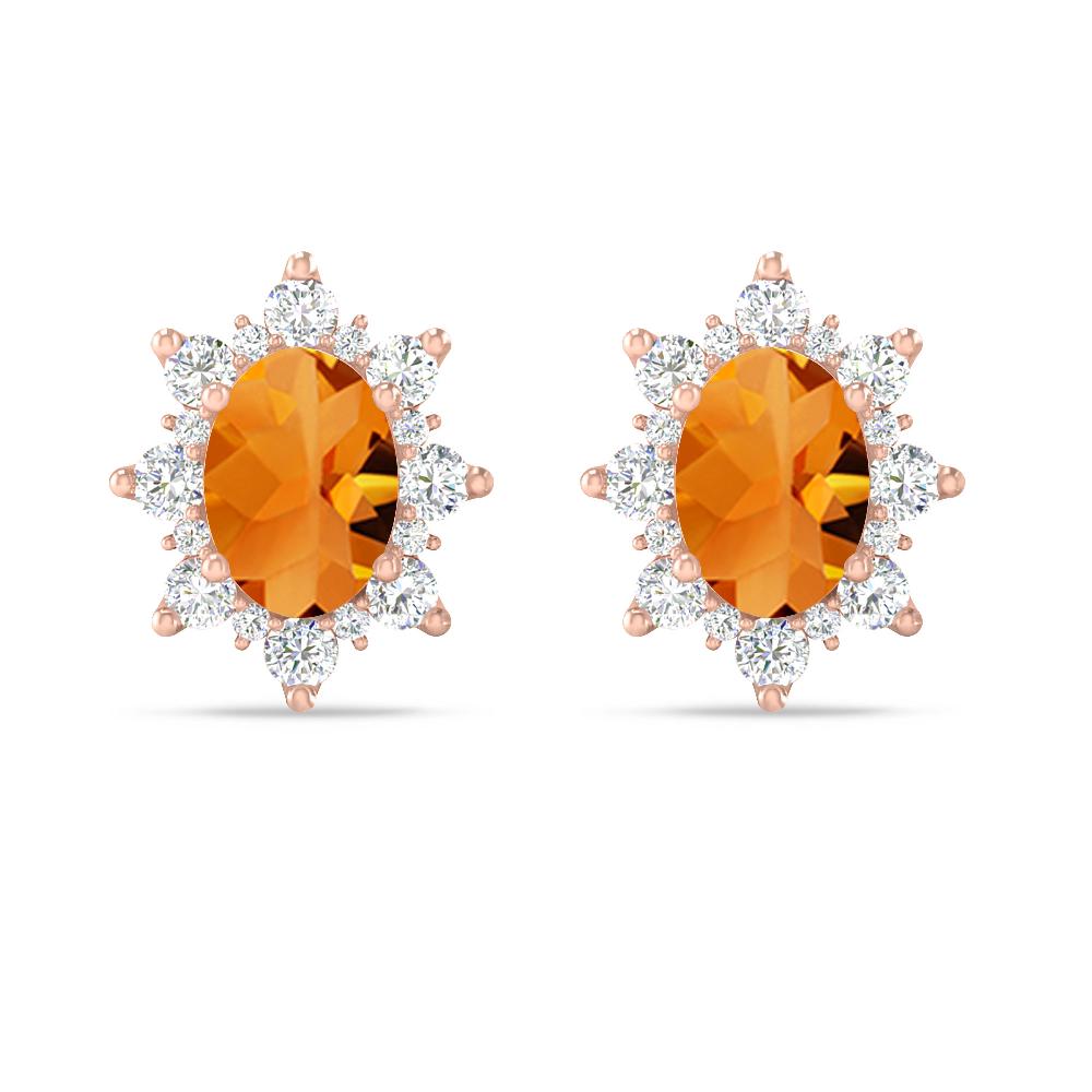 Rose Gold - Citrine