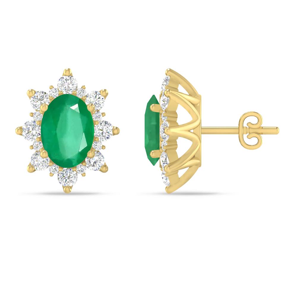 Yellow Gold - Emerald