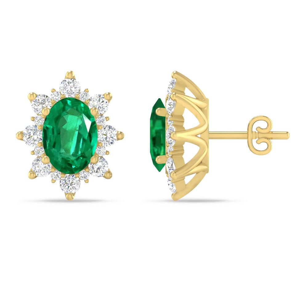 Yellow Gold - Emerald