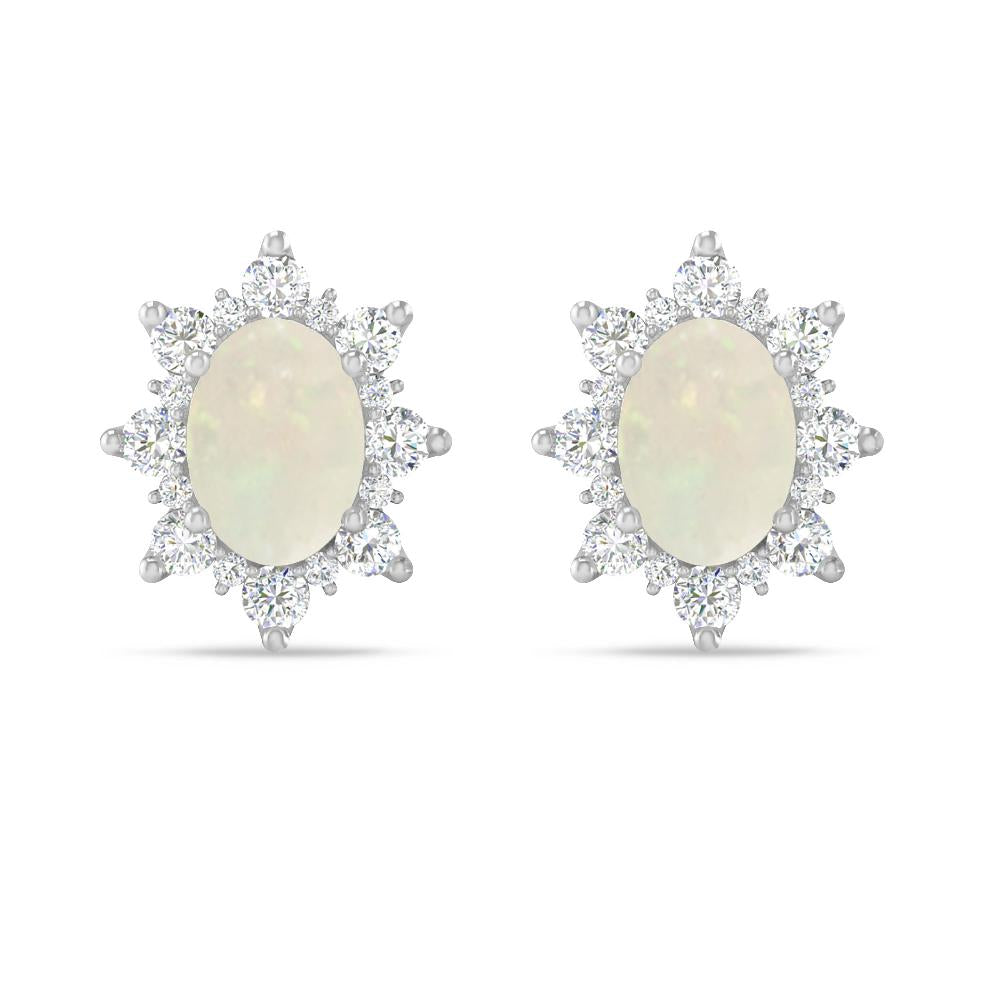 White Gold - Opal