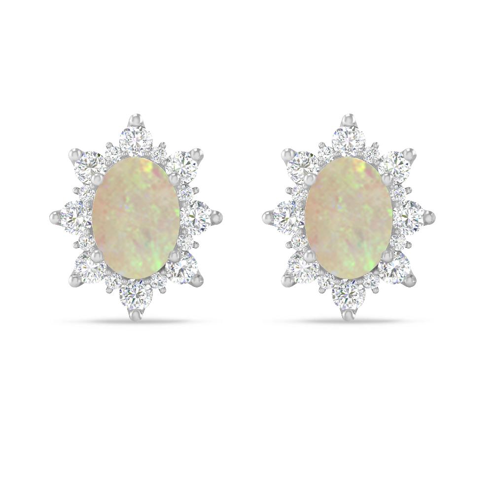 White Gold - Opal