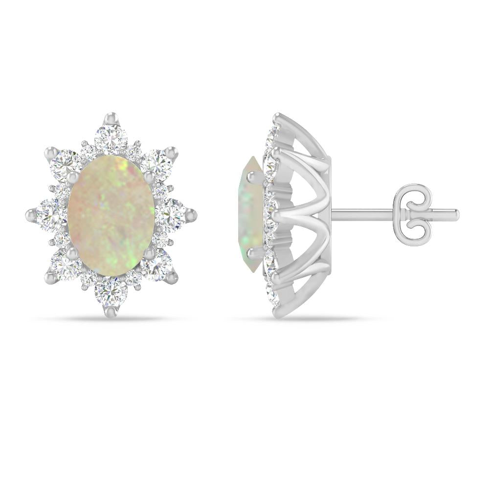 White Gold - Opal