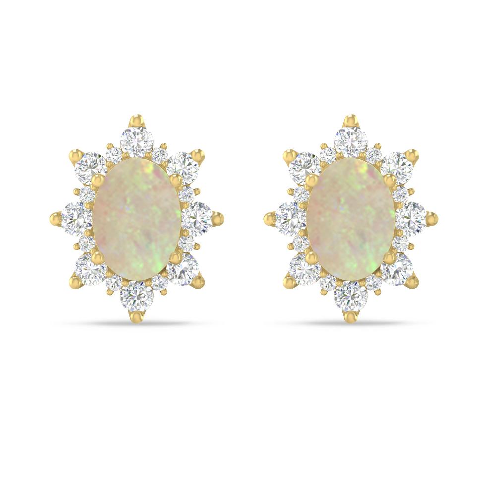 Yellow Gold - Opal