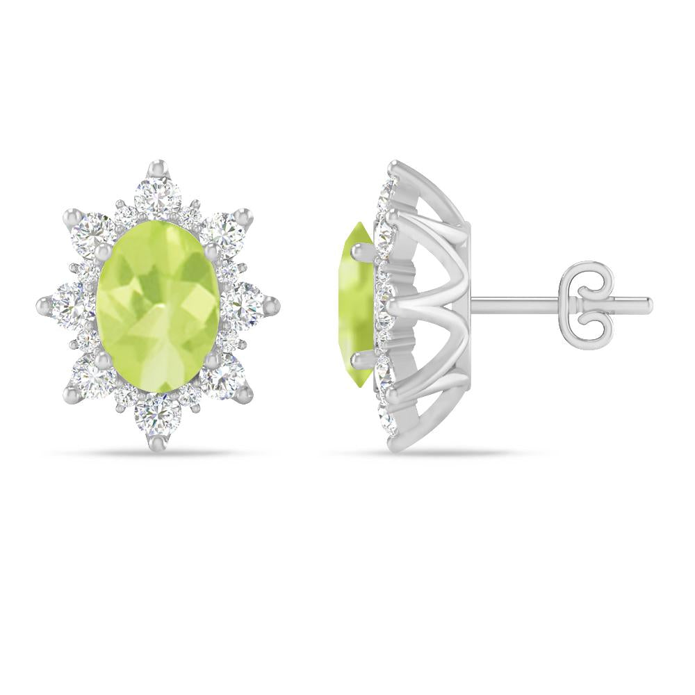 White Gold - Peridot