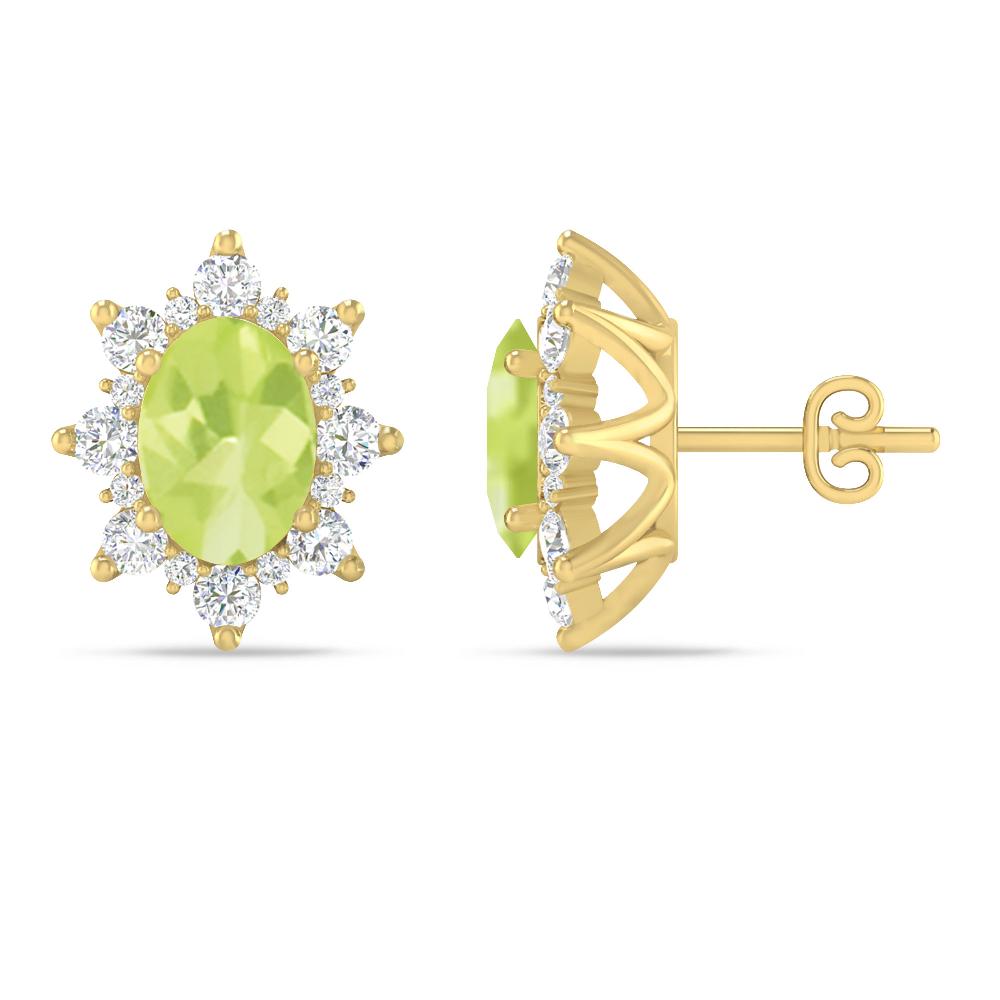 Yellow Gold - Peridot