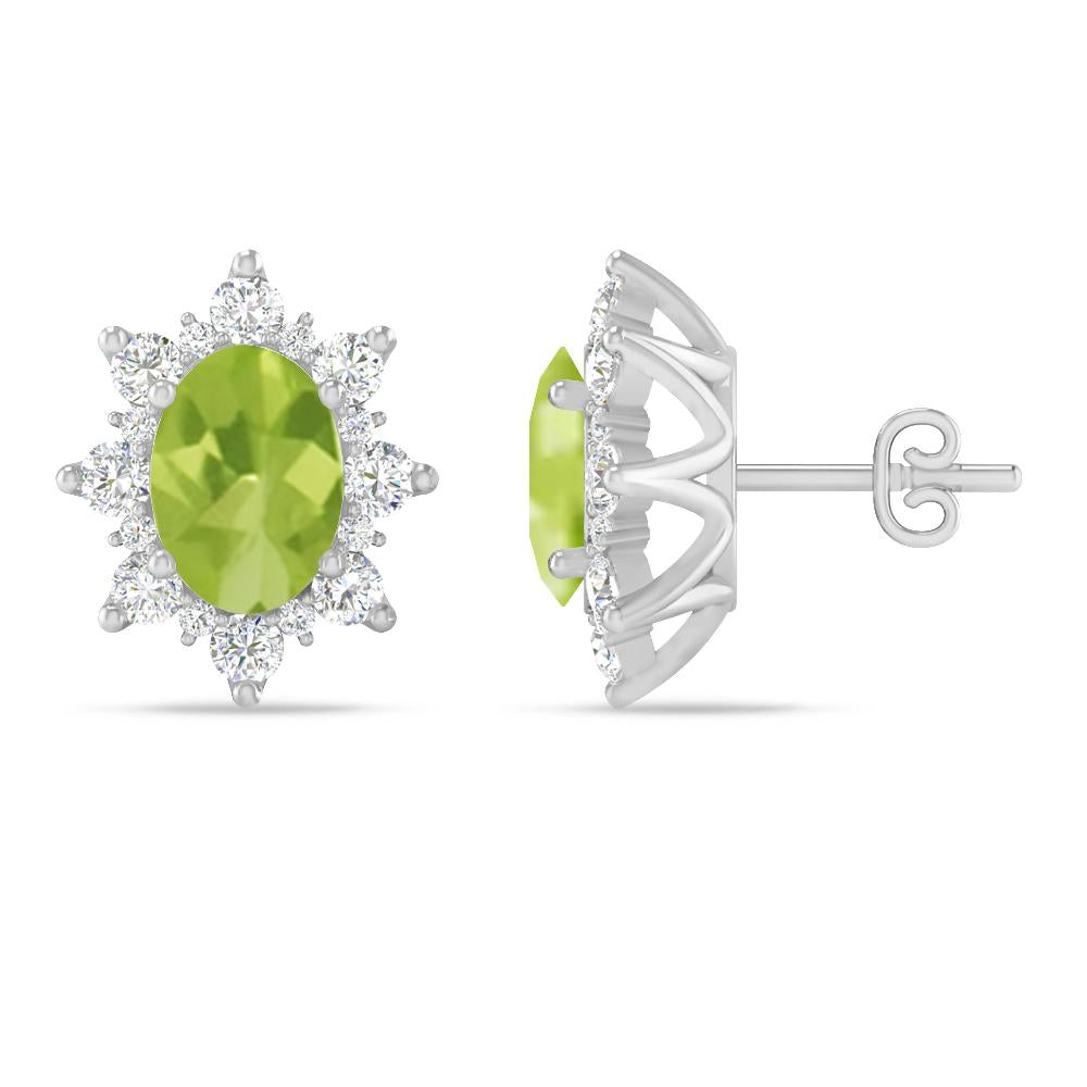 White Gold - Peridot