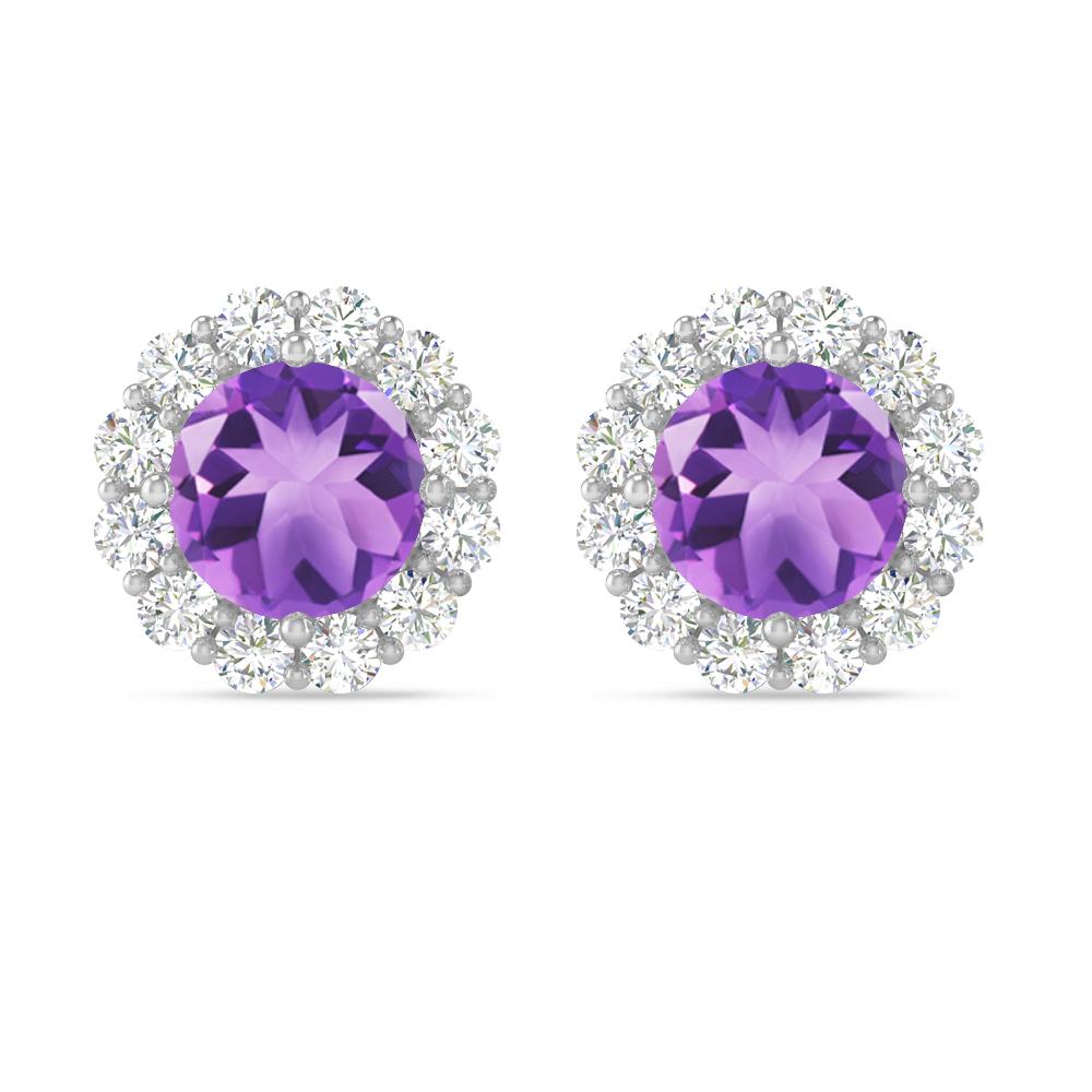 White Gold - Amethyst