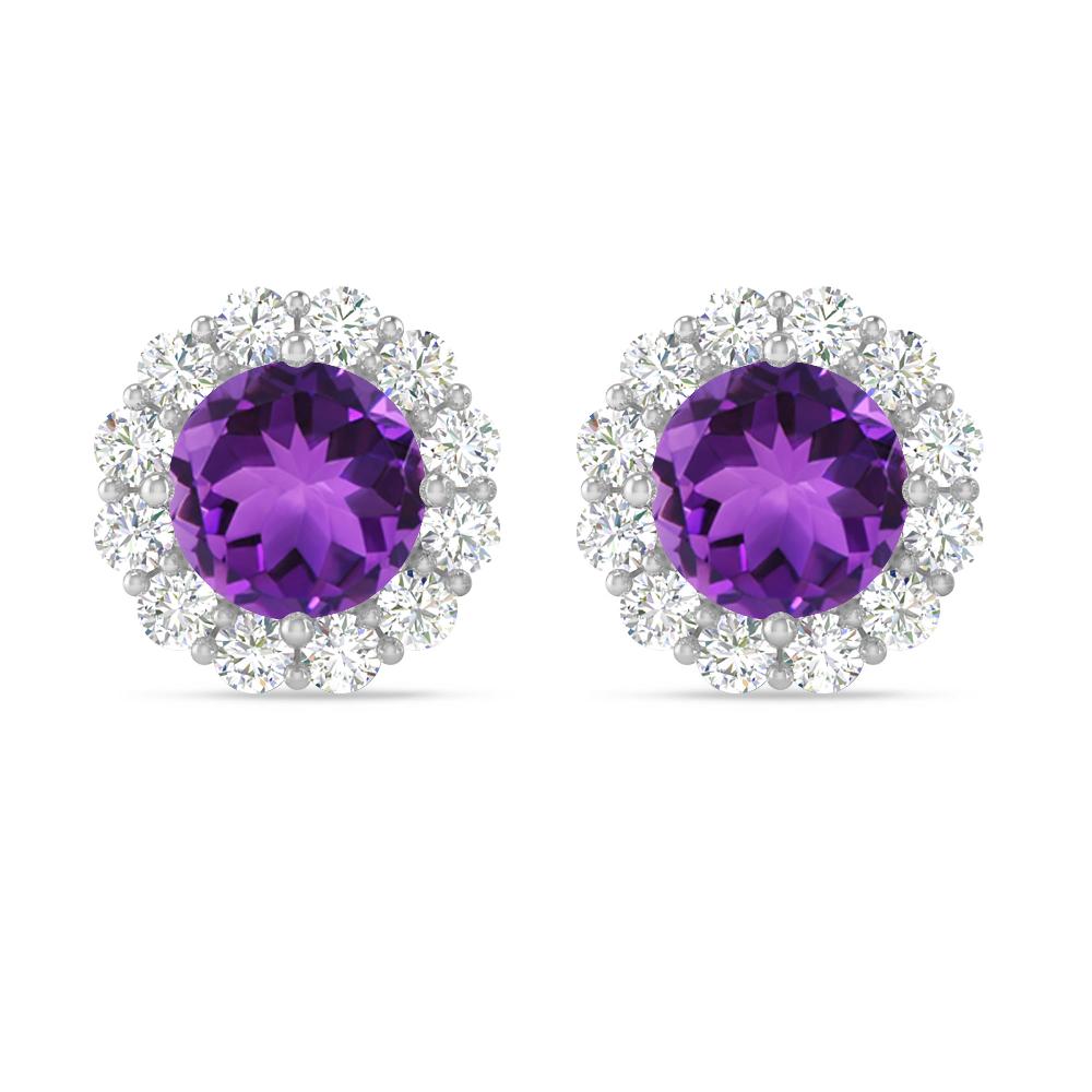 White Gold - Amethyst