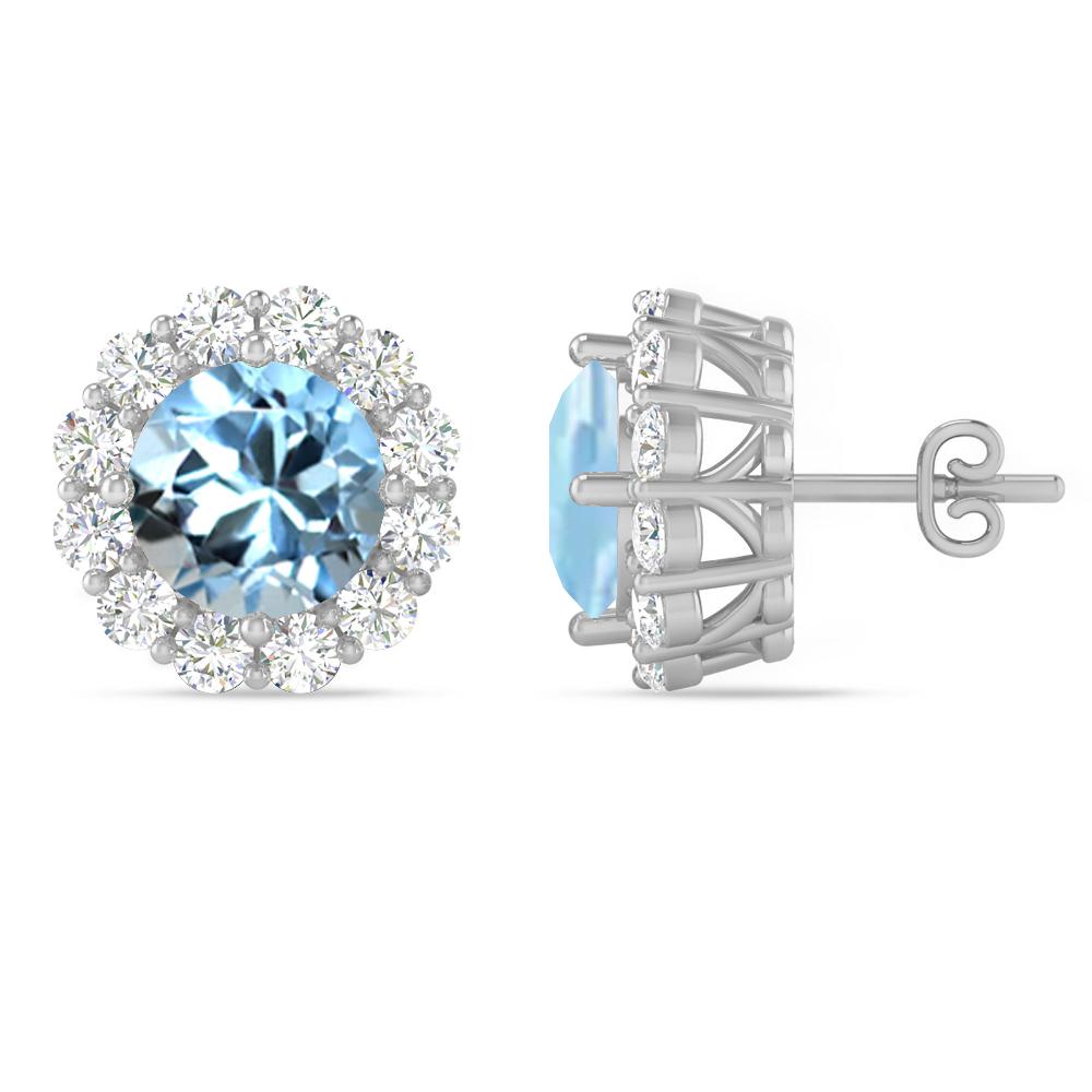 White Gold - Aquamarine