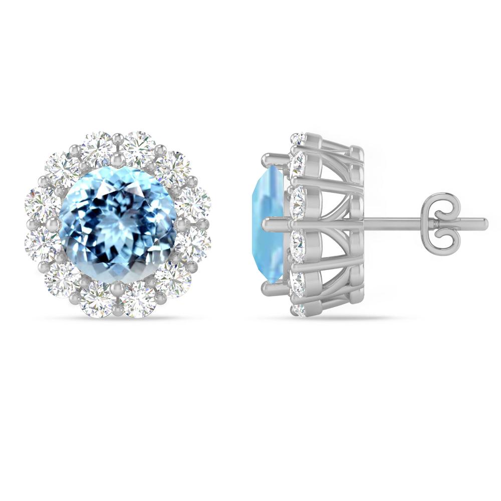 White Gold - Aquamarine