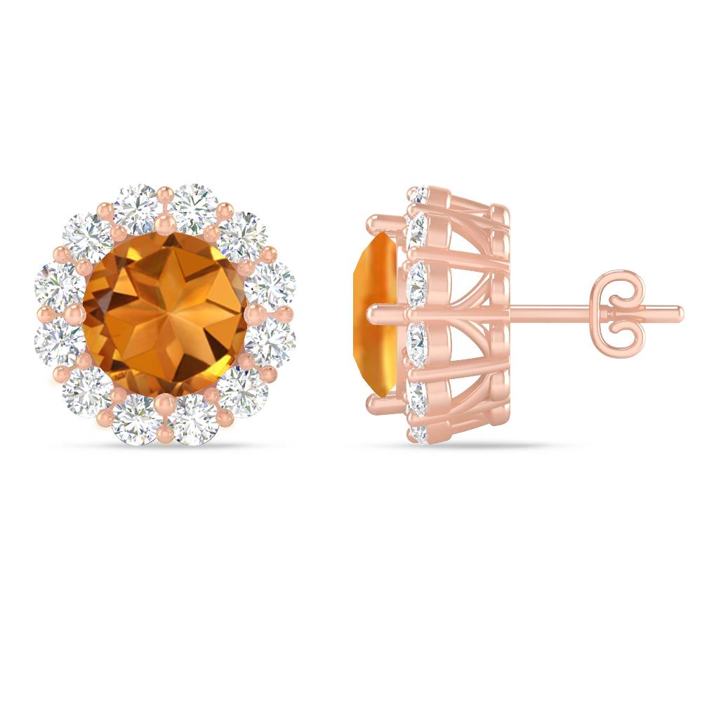 Rose Gold - Citrine