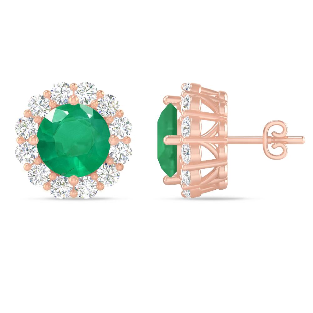 Rose Gold - Emerald