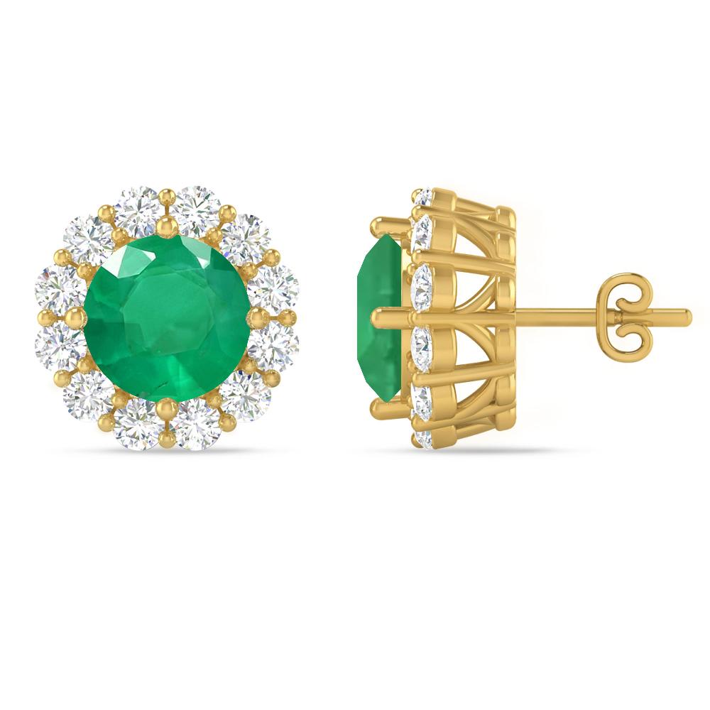 Yellow Gold - Emerald