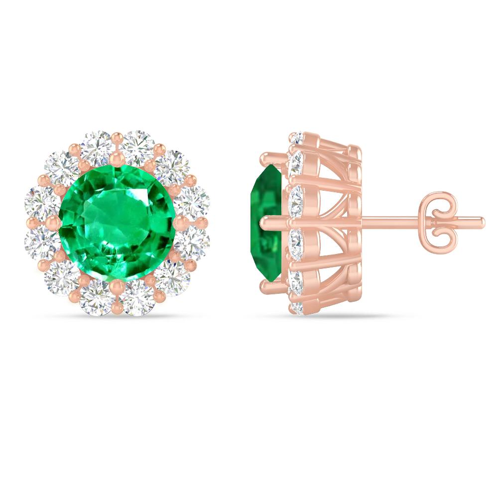 Rose Gold - Emerald