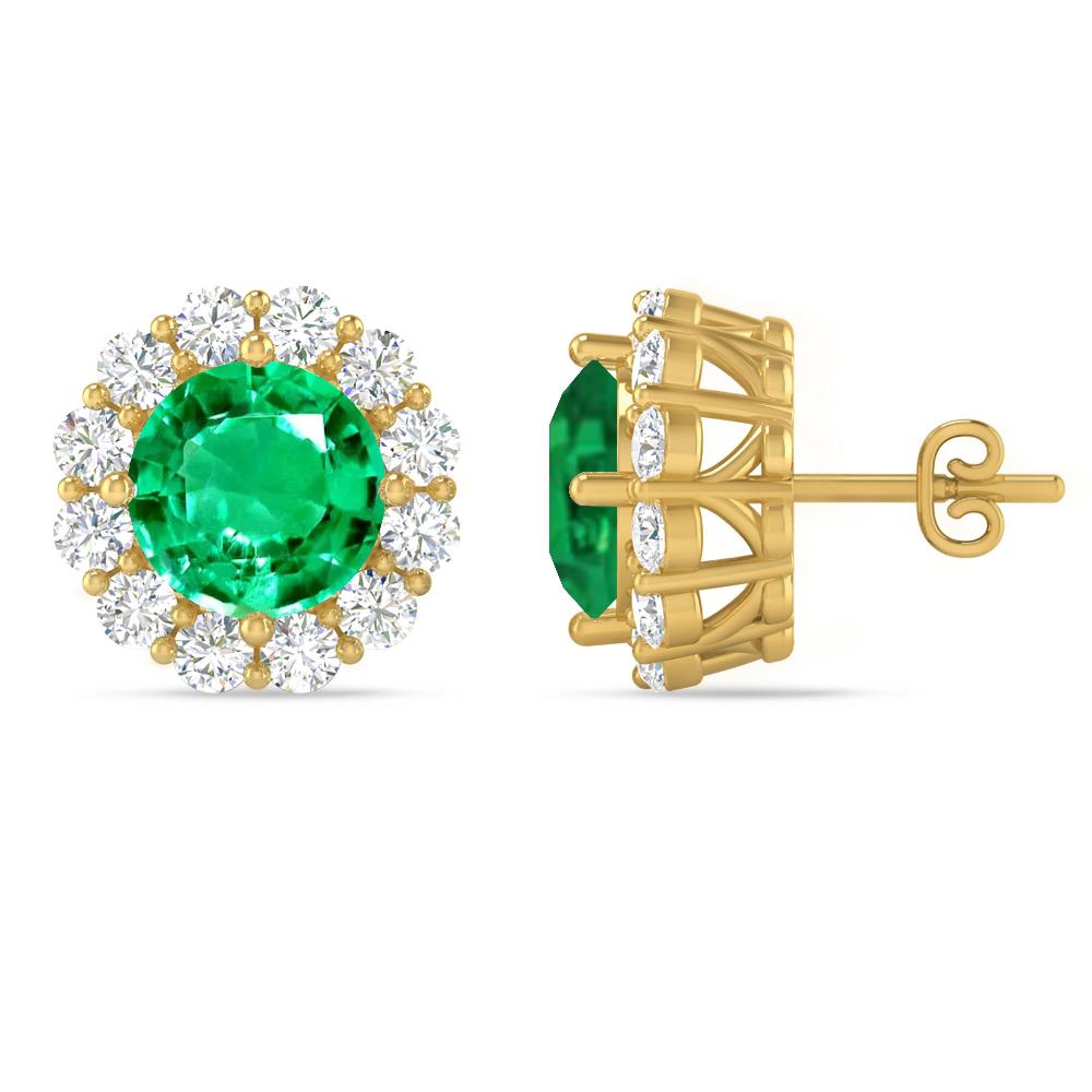 Yellow Gold - Emerald