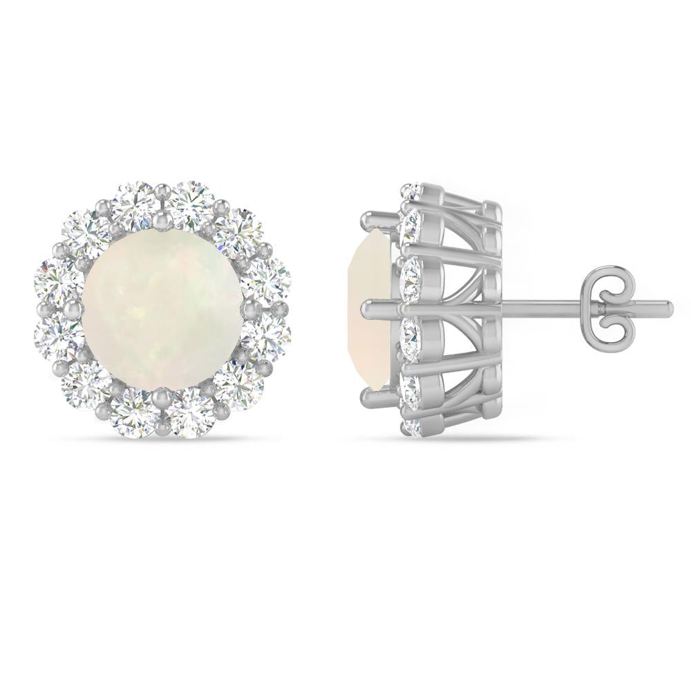 White Gold - Opal