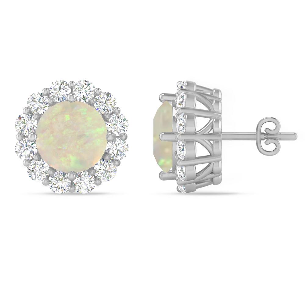 White Gold - Opal