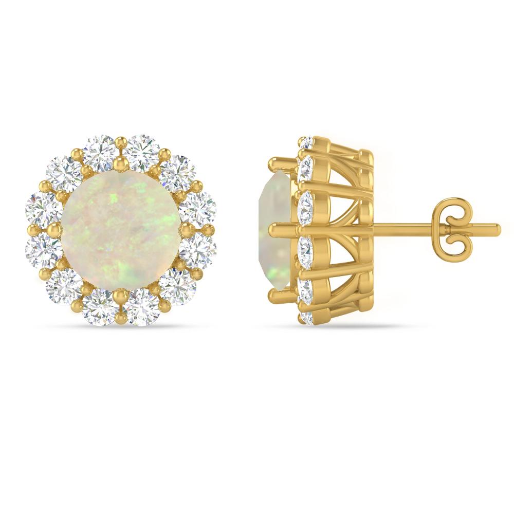 Yellow Gold - Opal