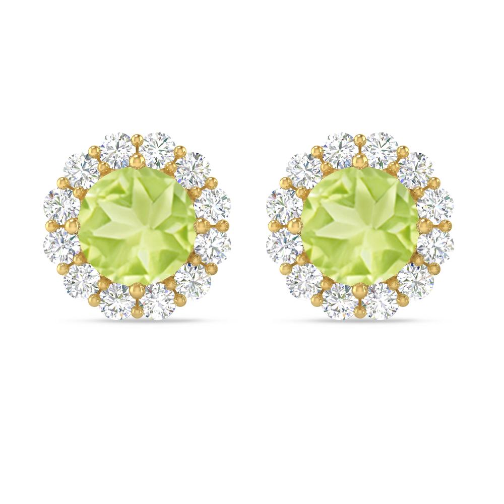 Yellow Gold - Peridot