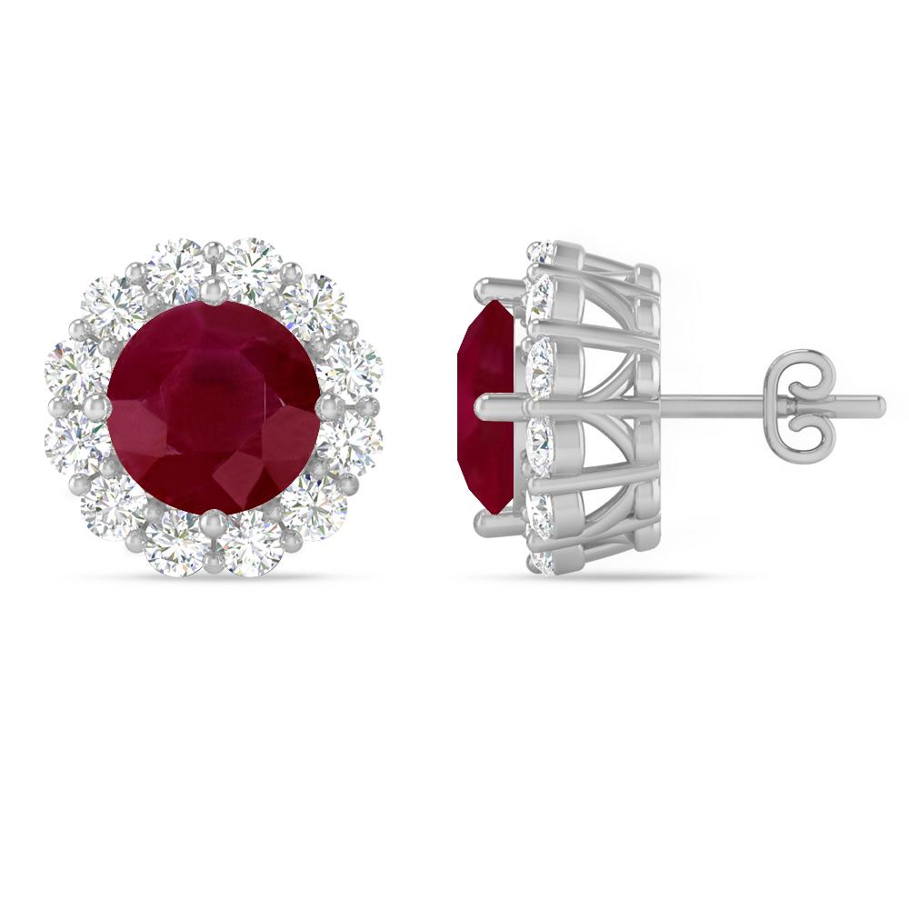 White Gold - Ruby