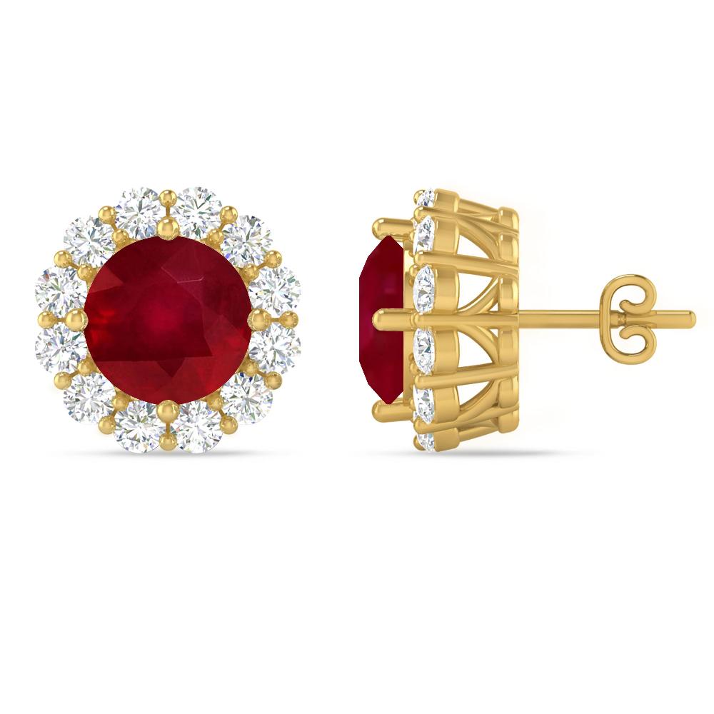 Yellow Gold - Ruby