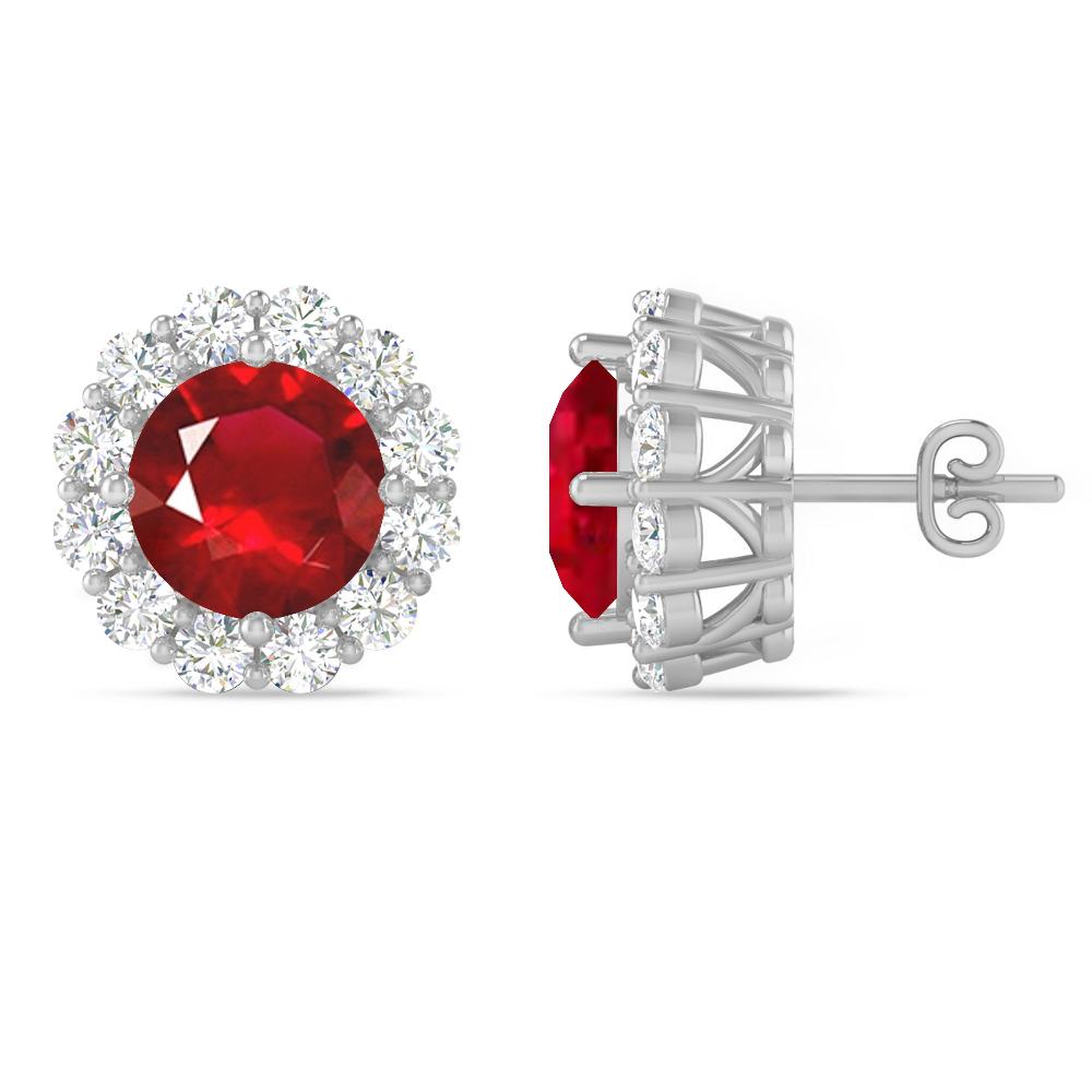 White Gold - Ruby
