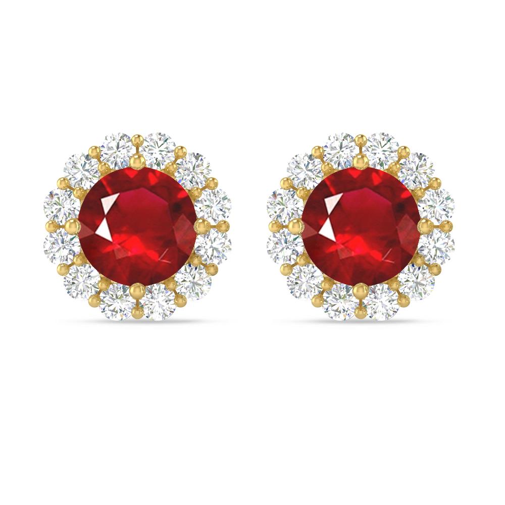 Yellow Gold - Ruby