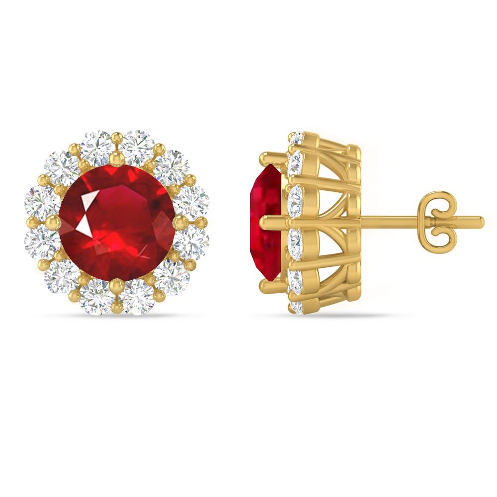 Yellow Gold - Ruby