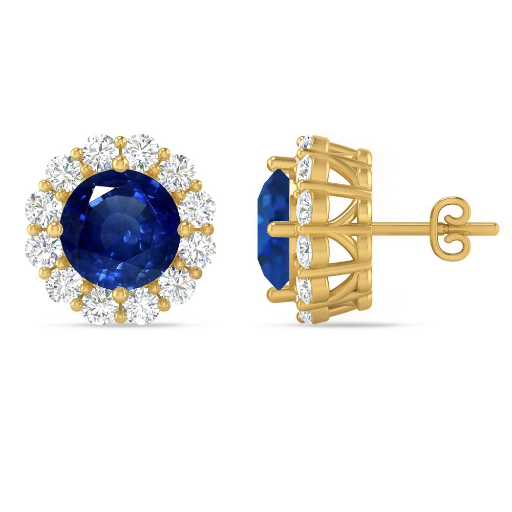 Yellow Gold - Sapphire