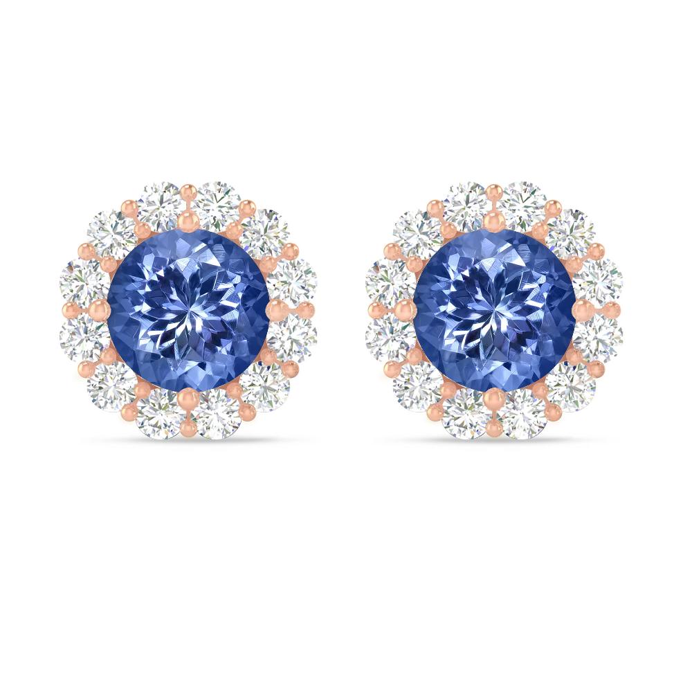Rose Gold - Tanzanite