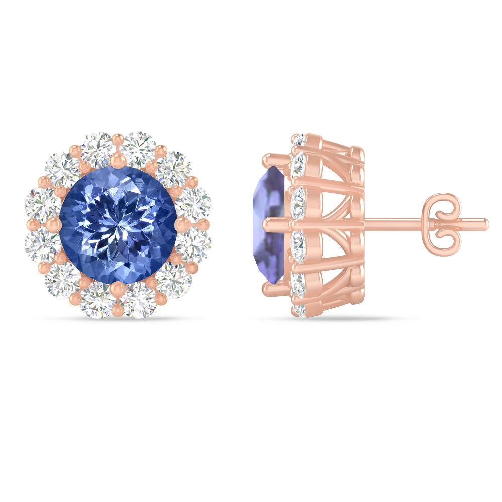 Rose Gold - Tanzanite