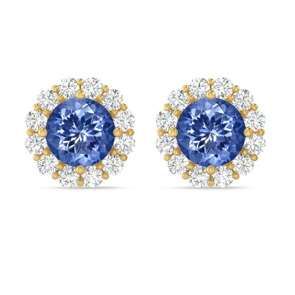 Yellow Gold - Tanzanite