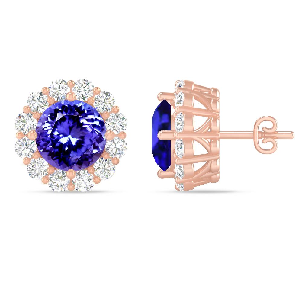 Rose Gold - Tanzanite