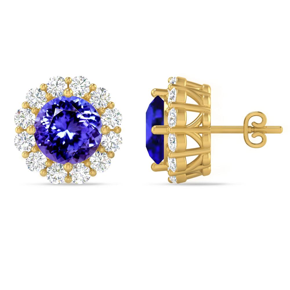 Yellow Gold - Tanzanite