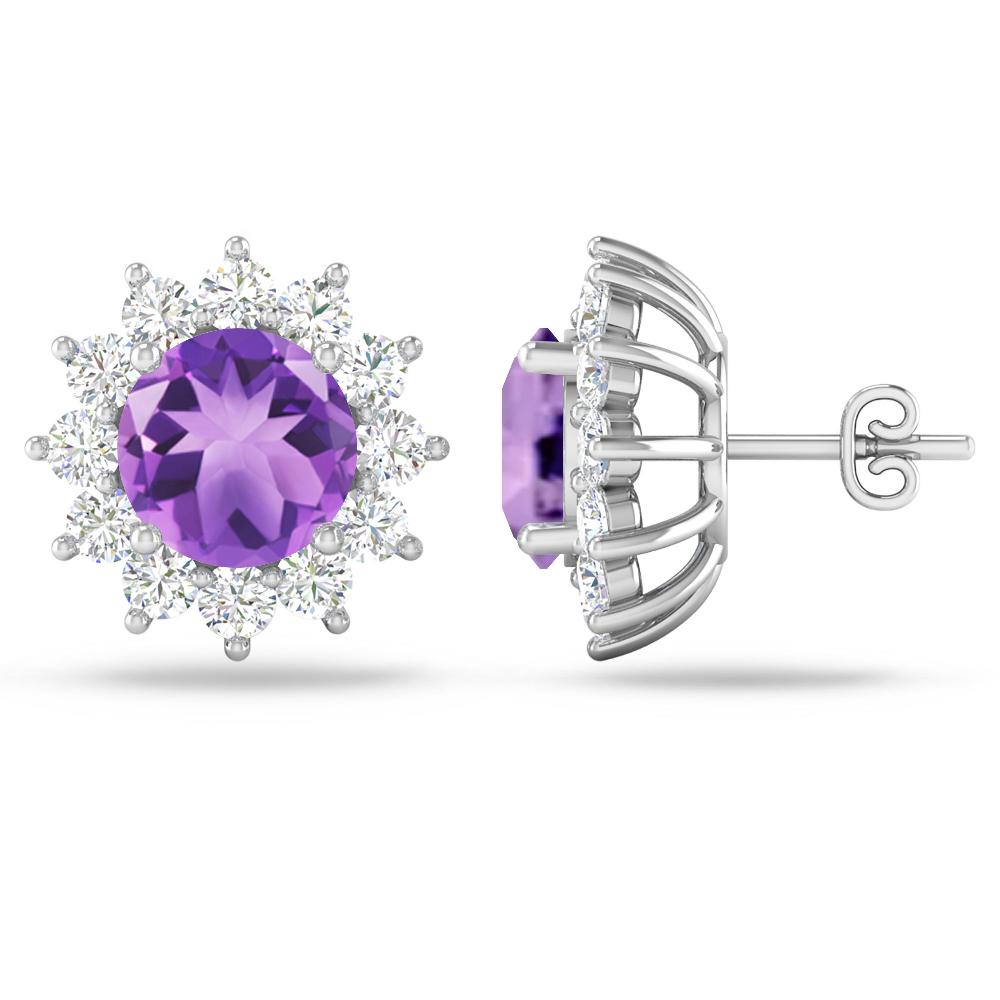 White Gold - Amethyst