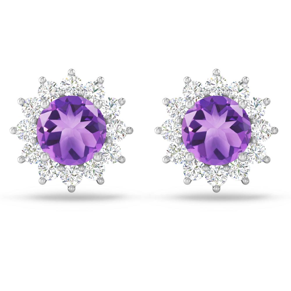 White Gold - Amethyst