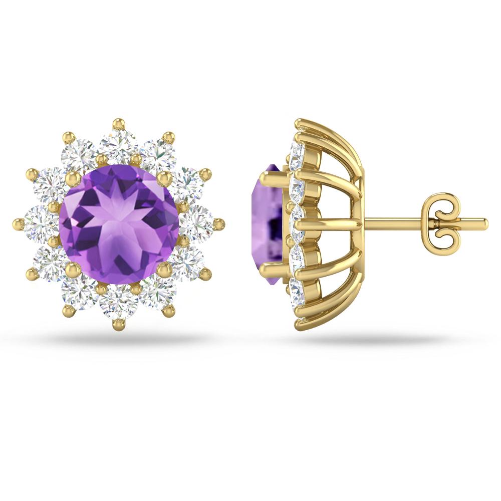 Yellow Gold - Amethyst