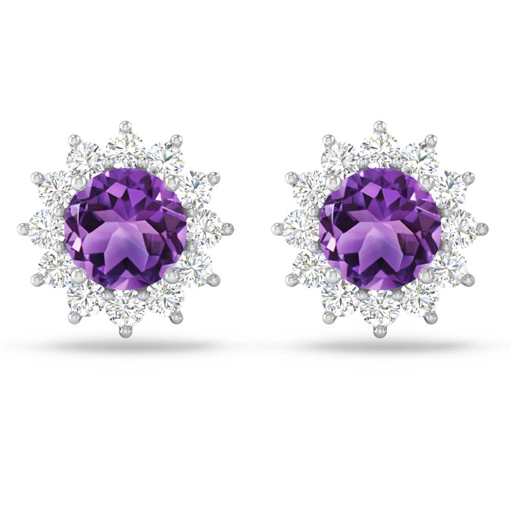 White Gold - Amethyst