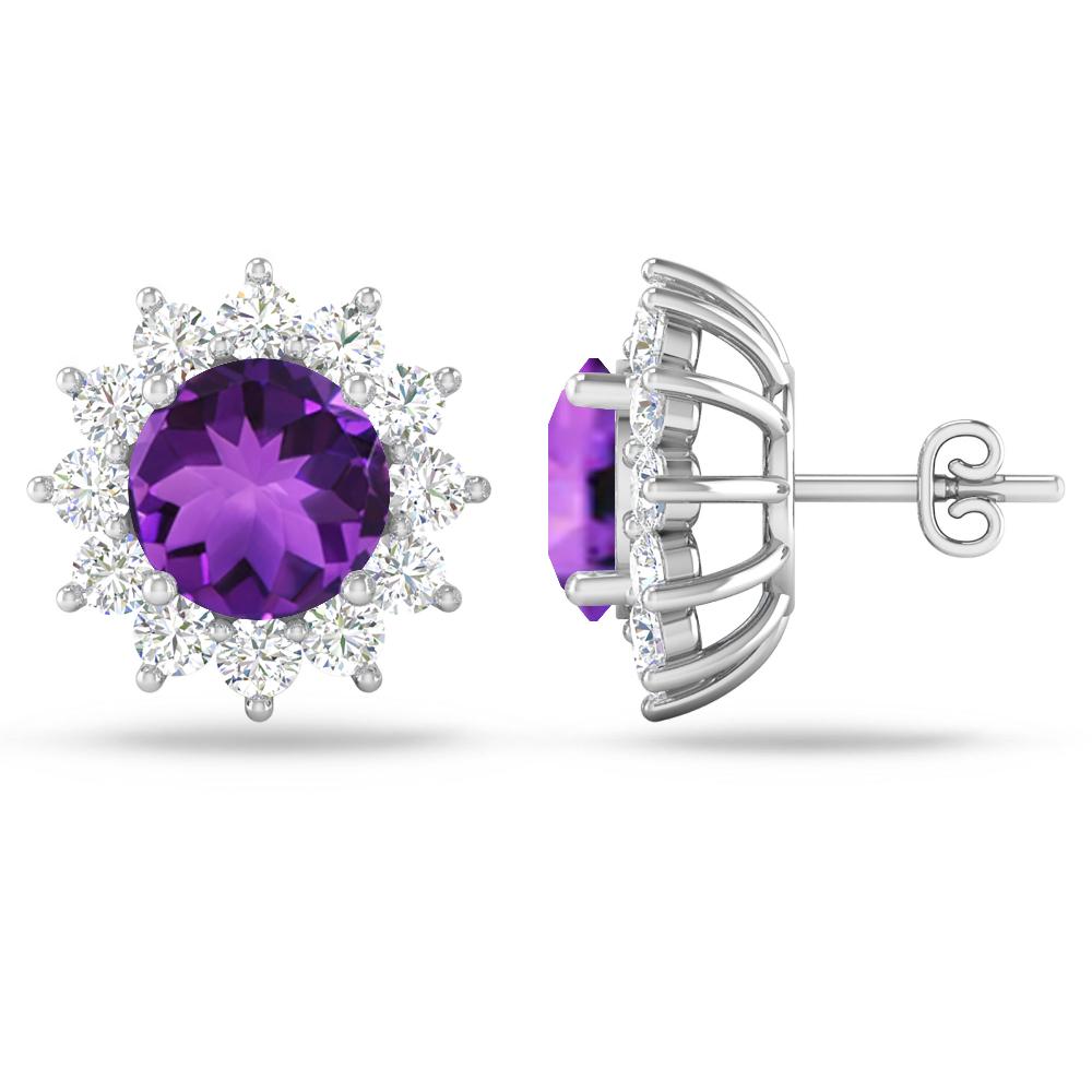 White Gold - Amethyst