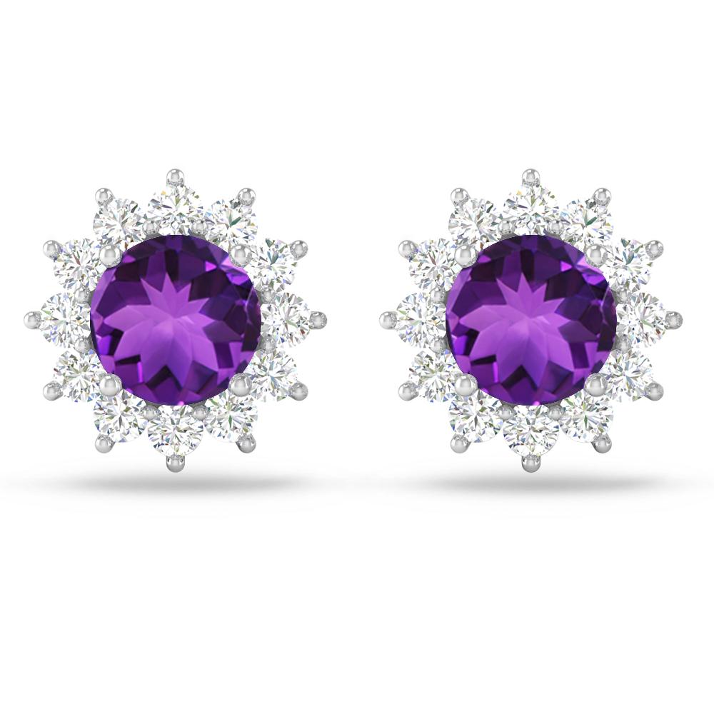 White Gold - Amethyst