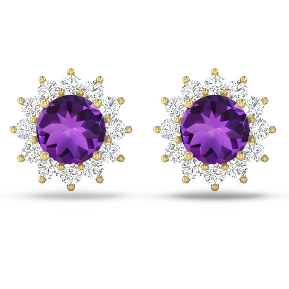 Yellow Gold - Amethyst