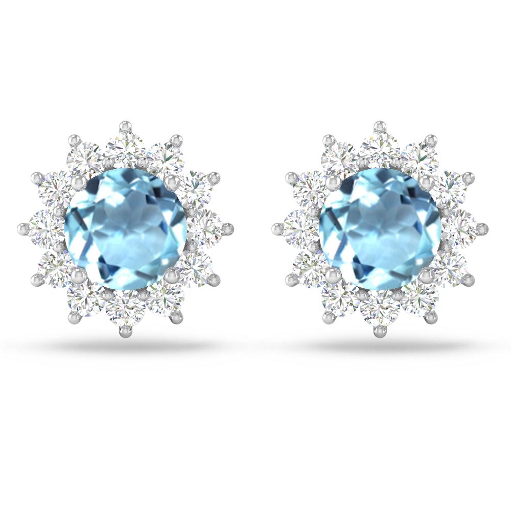 White Gold - Aquamarine