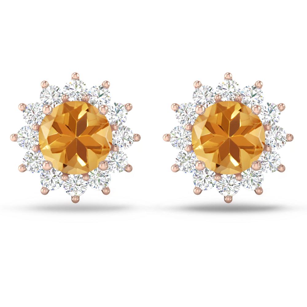 Rose Gold - Citrine