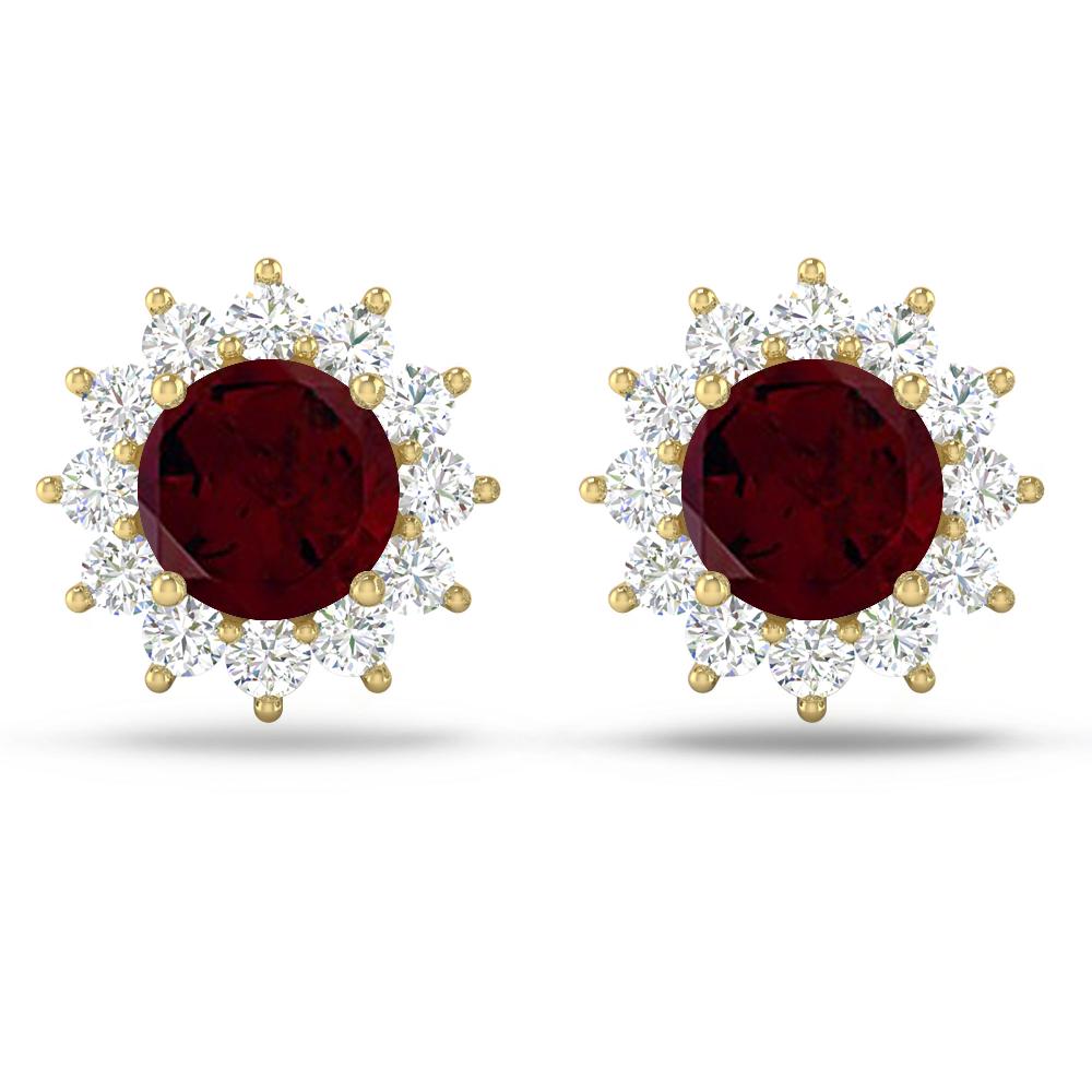 Yellow Gold - Garnet