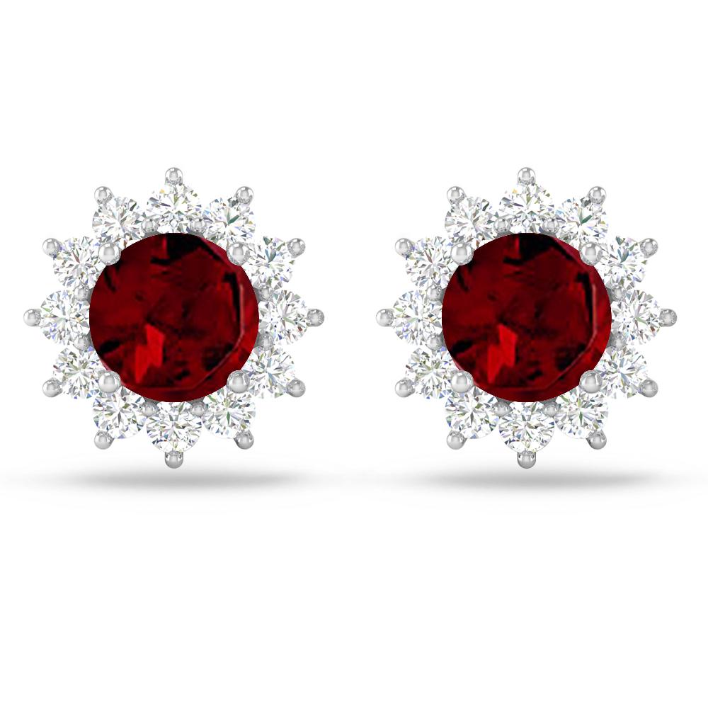 White Gold - Garnet