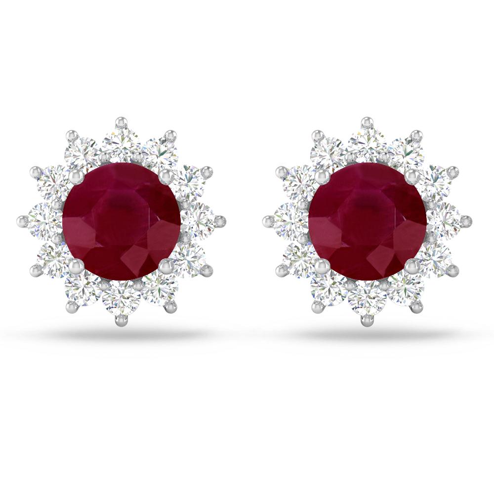 White Gold - Ruby