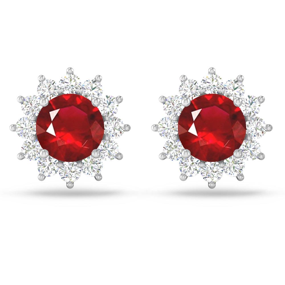 White Gold - Ruby