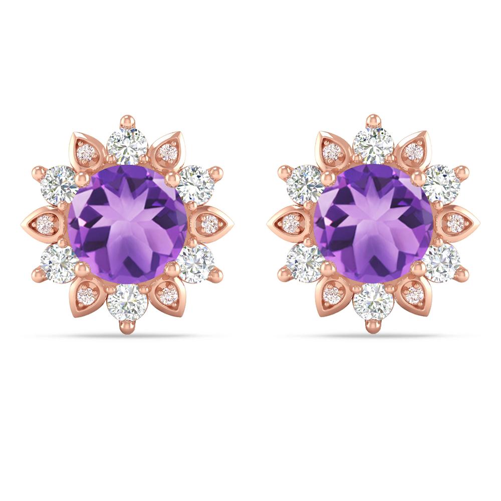 Rose Gold - Amethyst